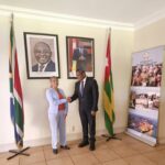 Meeting between the Head of Mission and the Colombian Ambassador in Pretoria